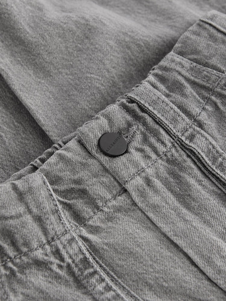 smALLSAINTS Charcoal Grey Girls Freda Cargo Joggers - Image 8 of 8