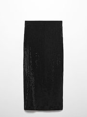 Sequin Midi Skirt - Image 6 of 7