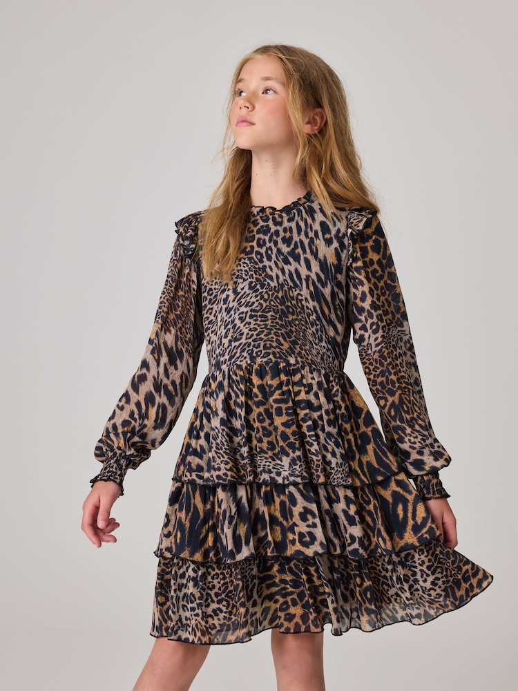 smALLSAINTS Print Antheia Langärmeliges Mädchenkleid - Bild 2 von 5 smALLSAINTS Print Antheia Langärmeliges Mädchenkleid - Bild 2 von 5