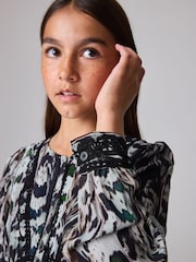 smALLSAINTS Multi Zora Ruffle Dress - Image 4 of 8
