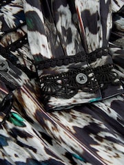 smALLSAINTS Multi Zora Ruffle Dress - Image 8 of 8