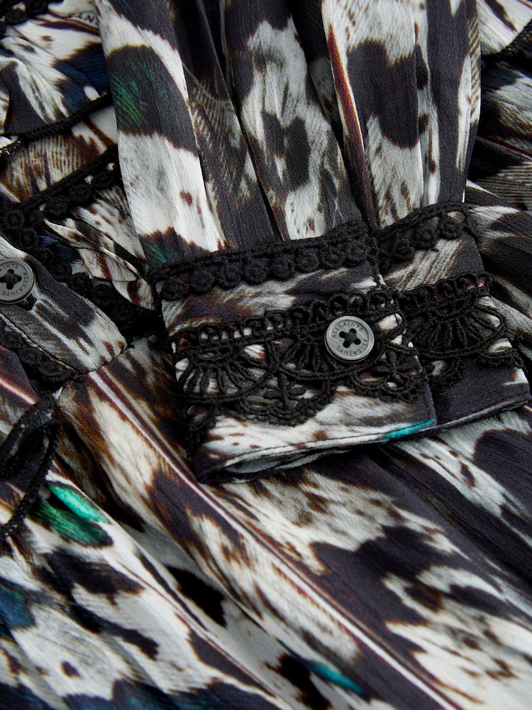 smALLSAINTS Multi Zora Ruffle Dress - Image 8 of 8