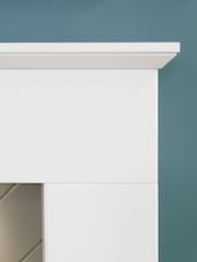 Adam White Corinth 48 Inch Electric Stove Suite - Image 2 of 4