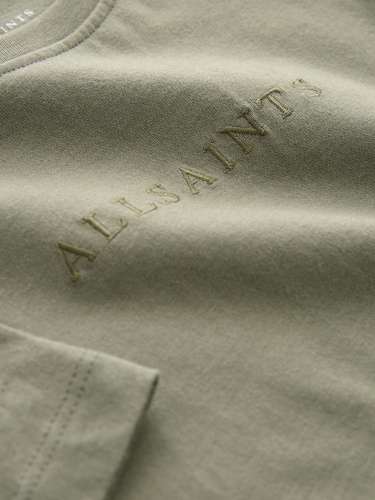 smALLSAINTS Logo Embroidered 100% Cotton Crew T-Shirt - Bild 7 von 7