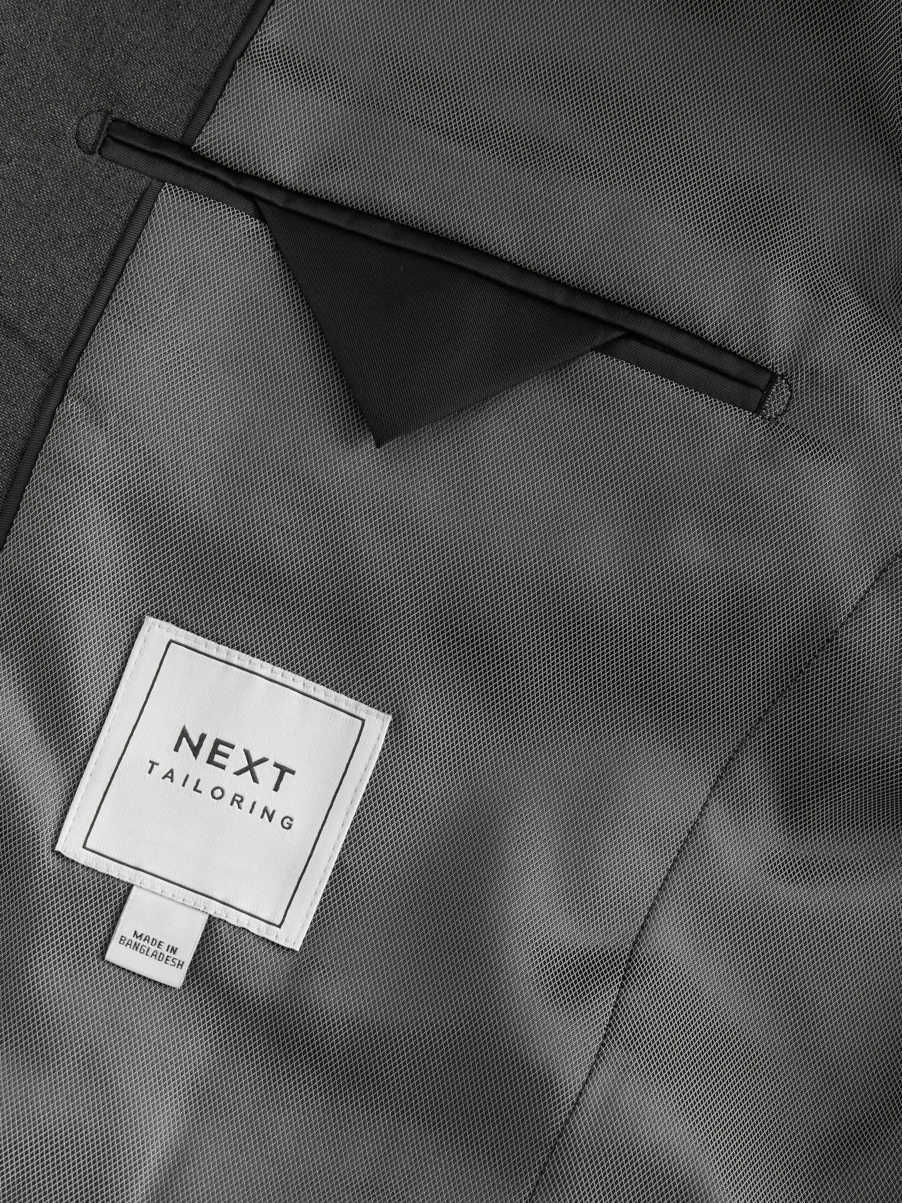 Buy Charcoal Grey Regular Fit Essential Suit Jacket from Buy Charcoal Grey Regular Fit Essential Suit Jacket from