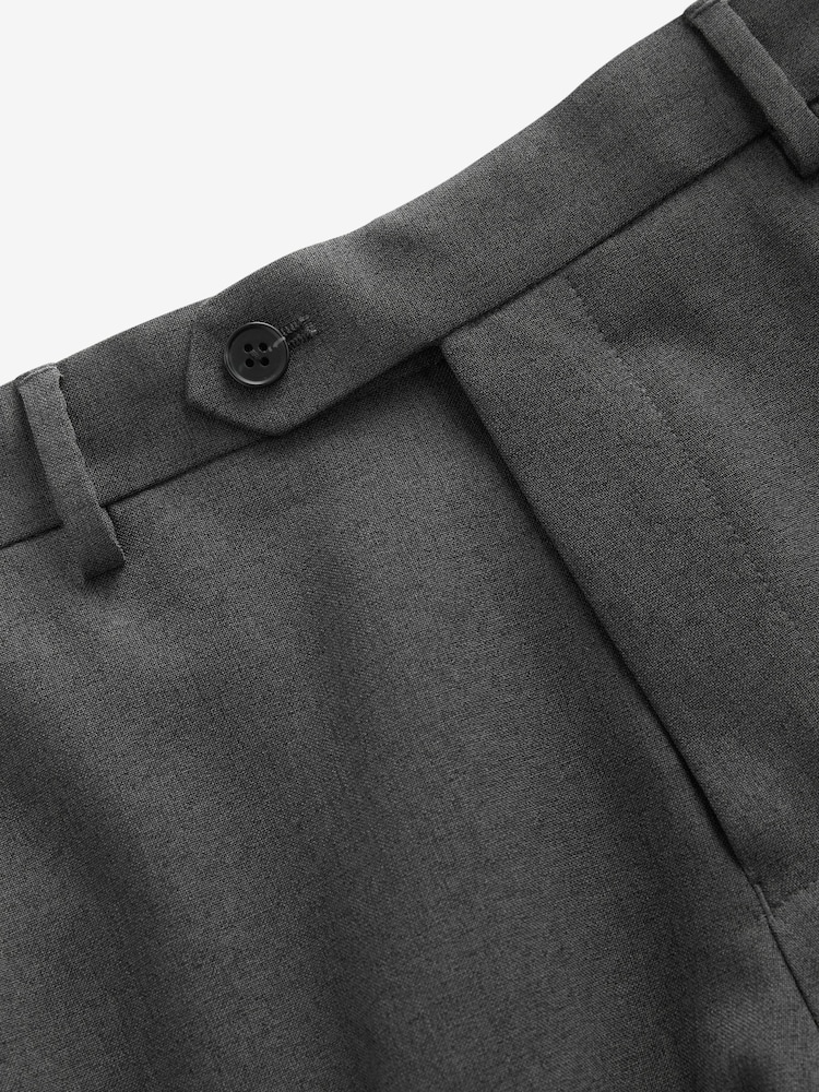 Charcoal Grey Regular Fit Essential Suit Trousers - Image 8 of 8