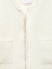 Mango Cream Smart Tweed Jacket - Image 7 of 7