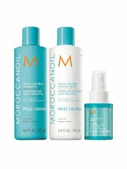 Moroccanoil Frizz Control Shampoo 250ml, Conditioner 250ml & Shield Spray 50ml Set (Worth £55) - Image 1 of 1