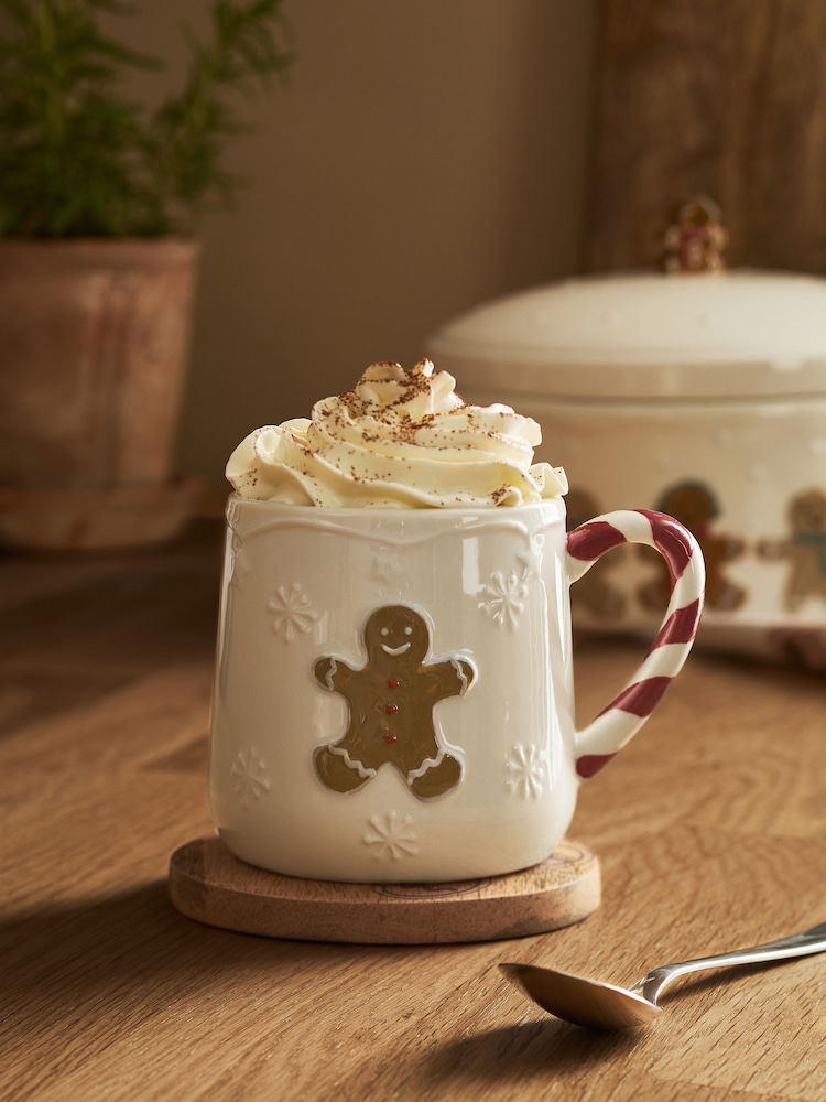 Natural Gingerbread Mug - Image 1 of 4