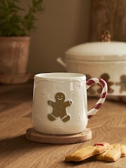 Natural Gingerbread Mug - Image 2 of 4