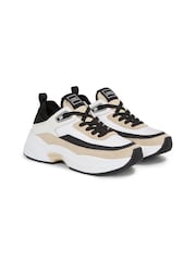 Tommy Hilfiger White Sporty Lux Runner Trainers - Image 1 of 4