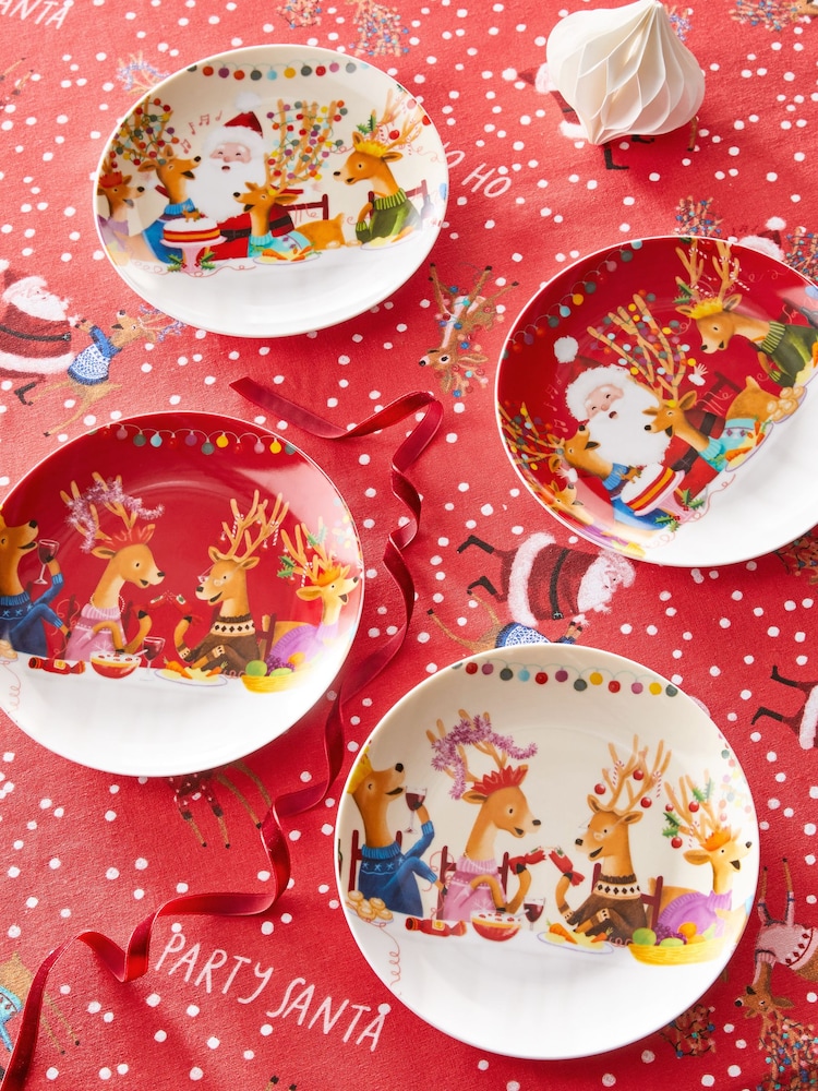 Christmas Tableware Childrens Christmas Dinner Plate Kids