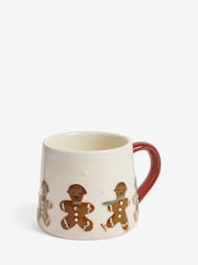 Natural Gingerbread Friends Christmas Mug - Image 4 of 4