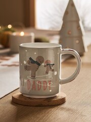 Natural Daddy Gingerbread Christmas Mug - Image 2 of 5