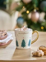 Green Christmas Trees Mug - Image 1 of 4