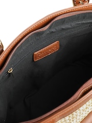 Marrón tostado - Pavers Adjustable Woven Tote Bag - Imagen 5 de 5