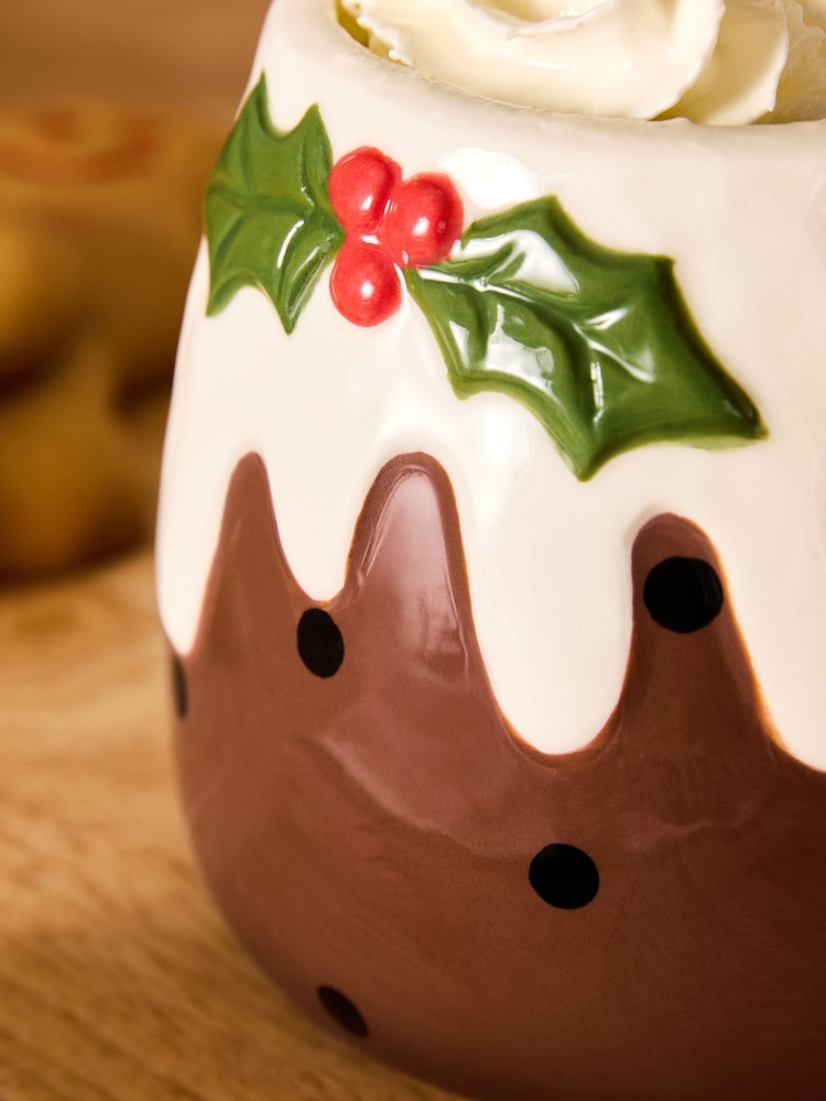Natural Christmas Pudding Mug - Image 2 of 4