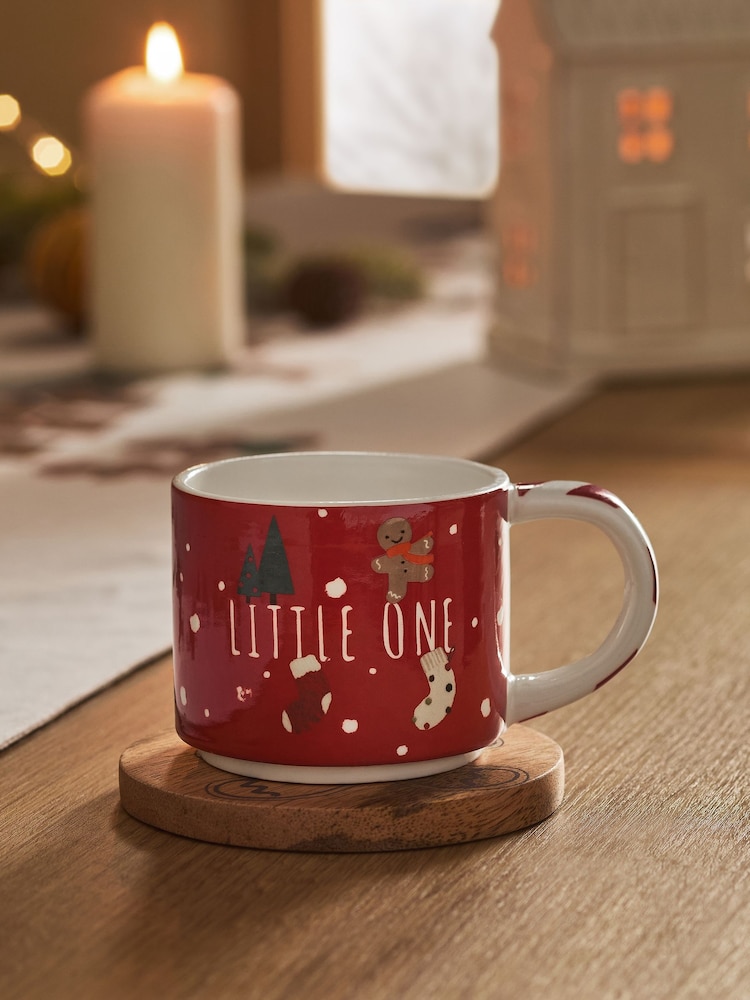Red Little One Gingerbread Stacking Mug - Image 2 of 4