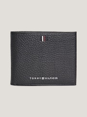 Tommy Hilfiger Black Mini Central Card Wallet - Image 1 of 4