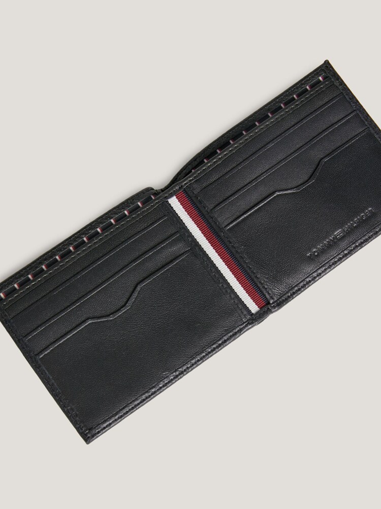 Tommy Hilfiger Black Mini Central Card Wallet - Image 4 of 4 Tommy Hilfiger Black Mini Central Card Wallet - Image 4 of 4