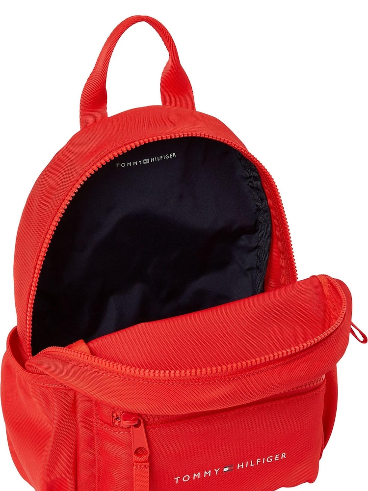 Tommy Hilfiger Red Essential Mini Backpack - Image 3 of 5