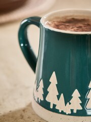 Green Scandi Trees Mug - Image 3 of 4