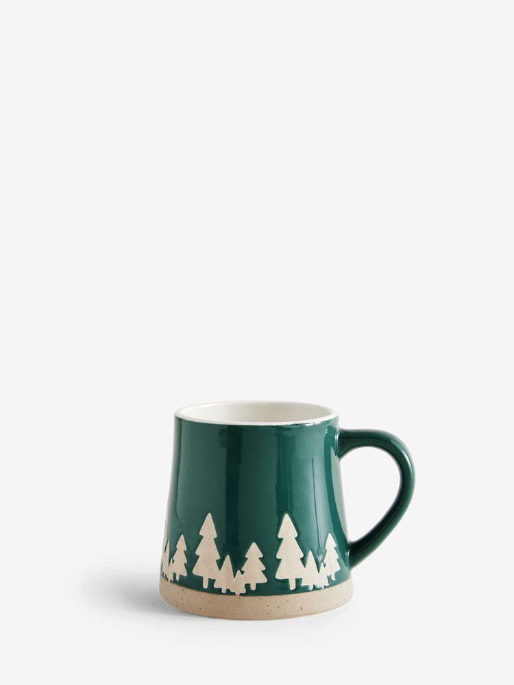 Green Scandi Trees Mug - Image 4 of 4