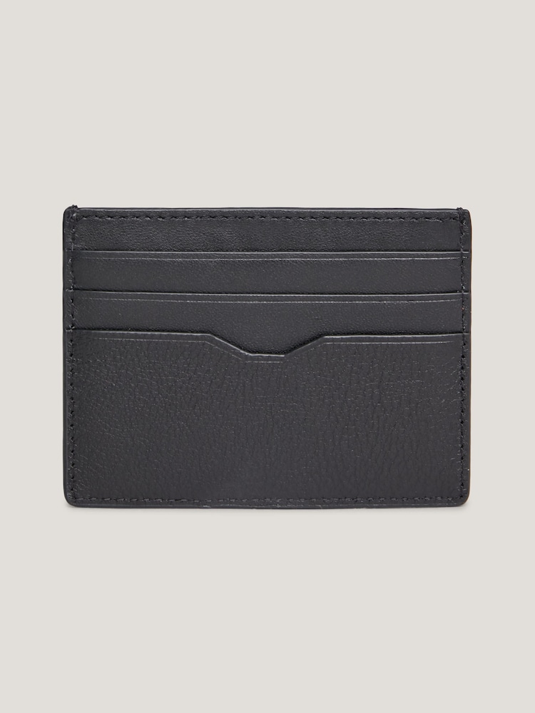 Tommy Hilfiger Black Central Card Holder - Image 2 of 4 Tommy Hilfiger Black Central Card Holder - Image 2 of 4