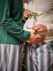 Seraphine Green Stripe Family Matching Christmas Pyjamas Set - Image 5 of 7