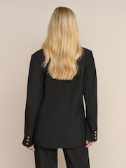 Blazer Society 8 Isabella noir à 1 boutons - Image 2 de 4