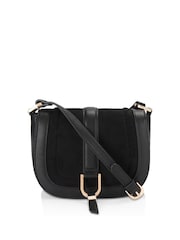 Carvela Black Mane Saddle Bag - Image 1 of 4