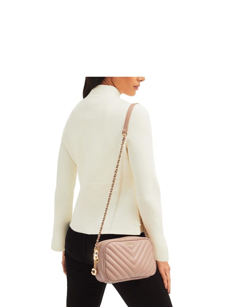 Carvela Pink Lola Cross-Body Bag - Image 5 of 5
