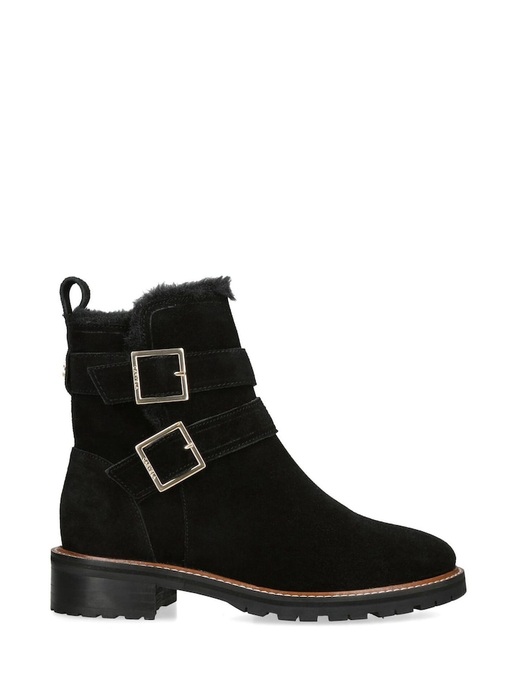 Carvela Black Cosy Boots - Image 2 of 5