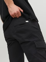 Pantalones cargo de corte ajustado con bajo de puño de JACK & JONES - Imagen 4 de 6