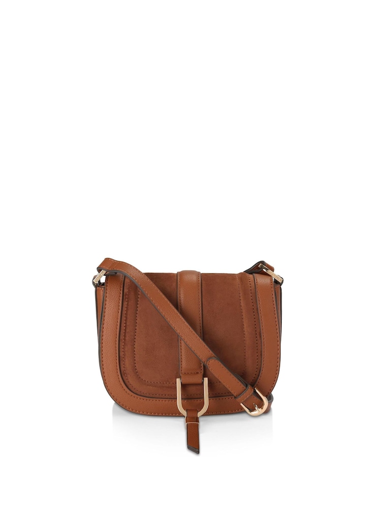 Carvela Natural Mane Saddle Bag - Image 1 of 4 Carvela Natural Mane Saddle Bag - Image 1 of 4