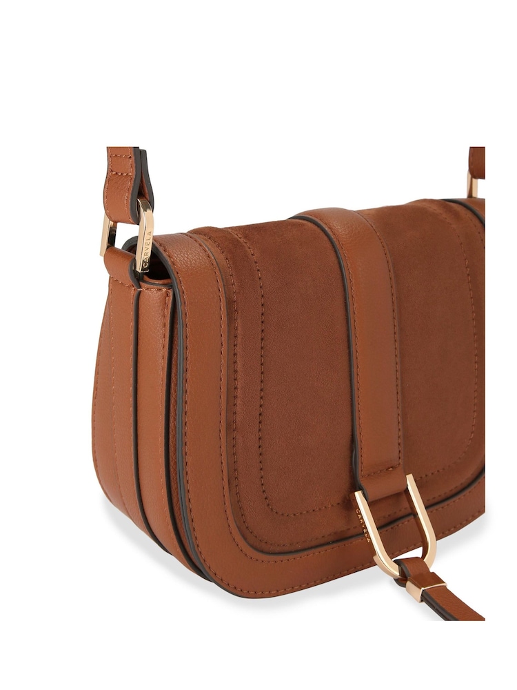 Carvela Natural Mane Saddle Bag - Image 4 of 4 Carvela Natural Mane Saddle Bag - Image 4 of 4