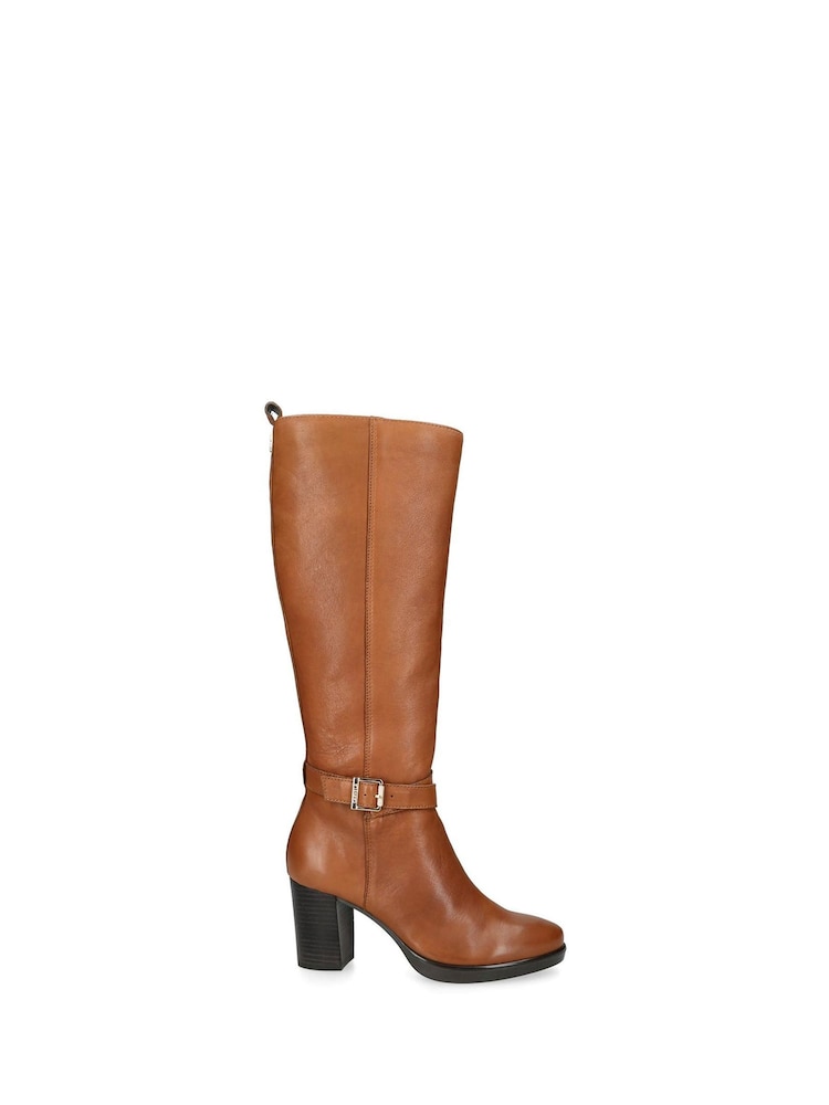 Natural - Botas altas hasta las rodillas con detalle de hebilla de Carvela - Imagen 2 de 4 Natural - Botas altas hasta las rodillas con detalle de hebilla de Carvela - Imagen 2 de 4
