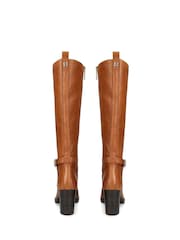 Бежевый - Высокие сапоги до колена с пряжками Carvela - Image 4 of 4