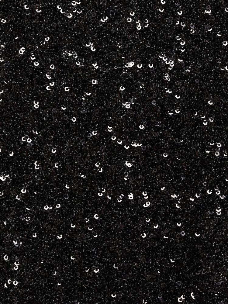 Mango Asymmetric Sequin Top - Image 6 of 6 Mango Asymmetric Sequin Top - Image 6 of 6