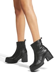 Kurt Geiger London Black Covent Pull On Boots - Image 1 of 5