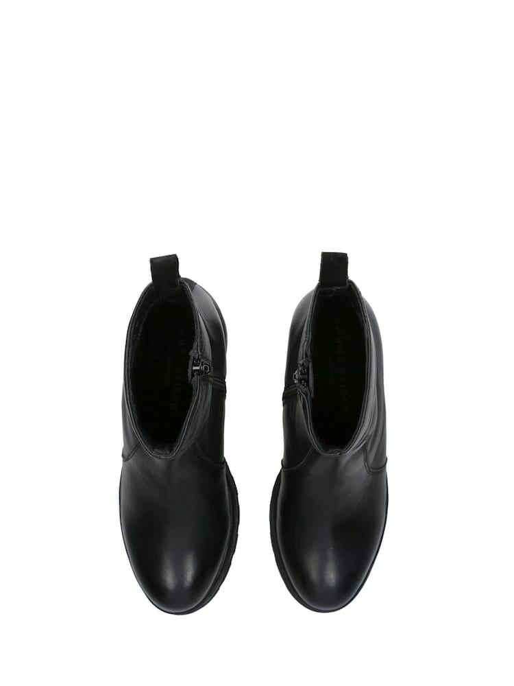 Kurt Geiger London Black Covent Pull On Boots - Image 4 of 5