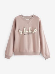 self. Neutral Sweatshirt - Image 6 of 7