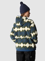 The North Face Blue Campshire Fleece Hoodie - Image 2 of 7