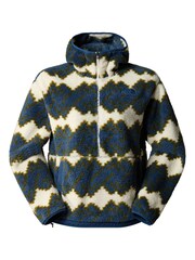 The North Face Blue Campshire Fleece Hoodie - Image 6 of 7