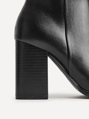 Linzi Black Farron Block Heeled Ankle Boots - Image 4 of 5