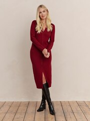 Society 8 Alba Button Through Cardigan Dress - Image 2 of 5