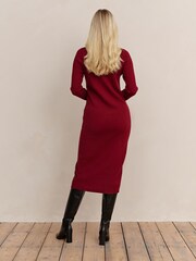 Society 8 Alba Button Through Cardigan Dress - Image 3 of 5