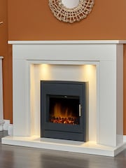 Acantha Black Alta Electric Inset Stove - Image 1 of 4