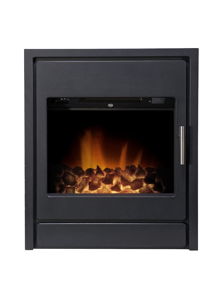Acantha Black Alta Electric Inset Stove - Image 2 of 4