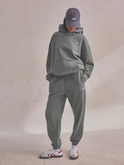 self. Grey Cuffed Joggers - Image 2 of 9